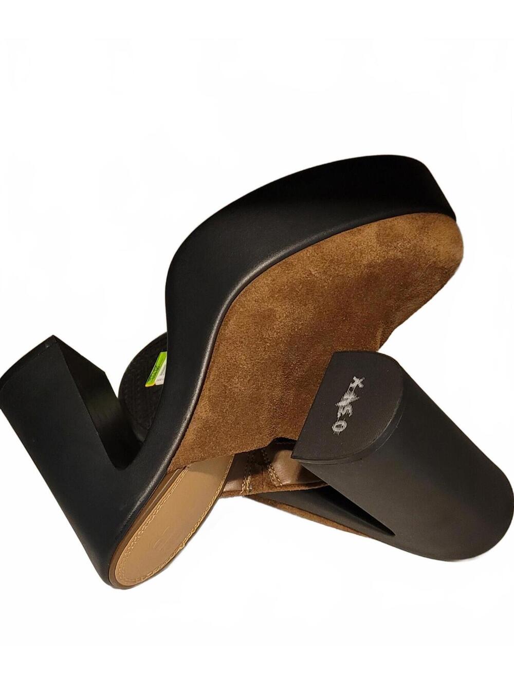 Gianni Bini Gianni Bono Brown Suede Clog Platform Mules Women's Sexy Size 10 M - Picture 9 of 9